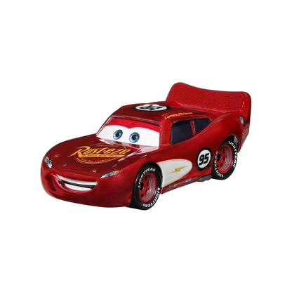 Disney Pixar Cars Radiator Springs Lightning McQueen, Die-Cast Metal Toy Car, Authentic Character Vehicles, Cars Movies, Disney+ Cars on the Road, Kids Push-Around Play