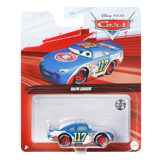 Disney Pixar Cars Ralph Carlow, Die-Cast Metal Toy Car, Authentic Character Vehicles, Cars Movies, Disney+ Cars on the Road, Kids Push-Around Play
