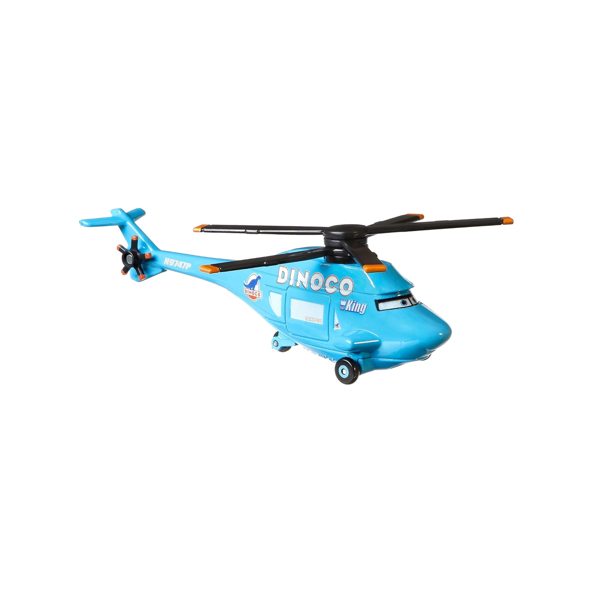 Disney Pixar Cars Rotor Turbosky, Die-Cast Metal Toy Car, Authentic Character Vehicles, Cars Movies, Disney+ Cars on the Road, Kids Push-Around Play