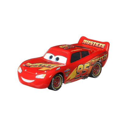 Disney Pixar Cars Rusteze Lightning McQueen, Die-Cast Metal Toy Car, Authentic Character Vehicles, Cars Movies, Disney+ Cars on the Road, Kids Push-Around Play