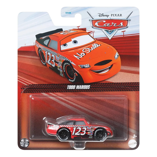 Disney Pixar Cars Todd Marcus, Die-Cast Metal Toy Car, Authentic Character Vehicles, Cars Movies, Disney+ Cars on the Road, Kids Push-Around Play