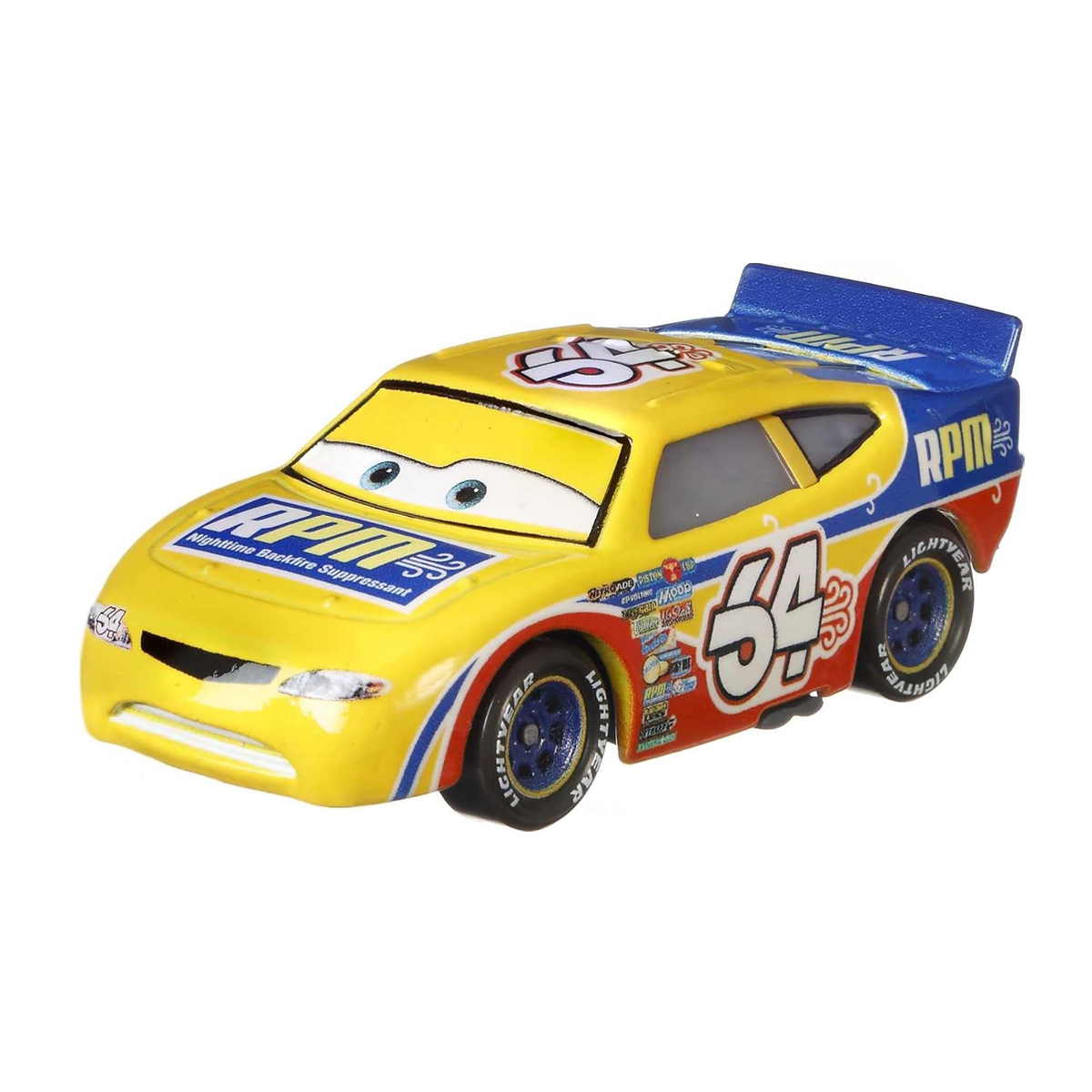 Disney Pixar Cars Winford Bradford Rutherford, Die-Cast Metal Toy Car, Authentic Character Vehicles, Cars Movies, Disney+ Cars on the Road, Kids Push-Around Play