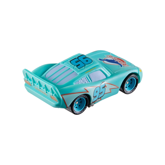 Disney Pixar Cars Color Changers Dinoco Lightning McQueen, Toy Car, Authentic Character Vehicles, Cars Movies, Disney+ Cars on the Road, Kids Push-Around Play