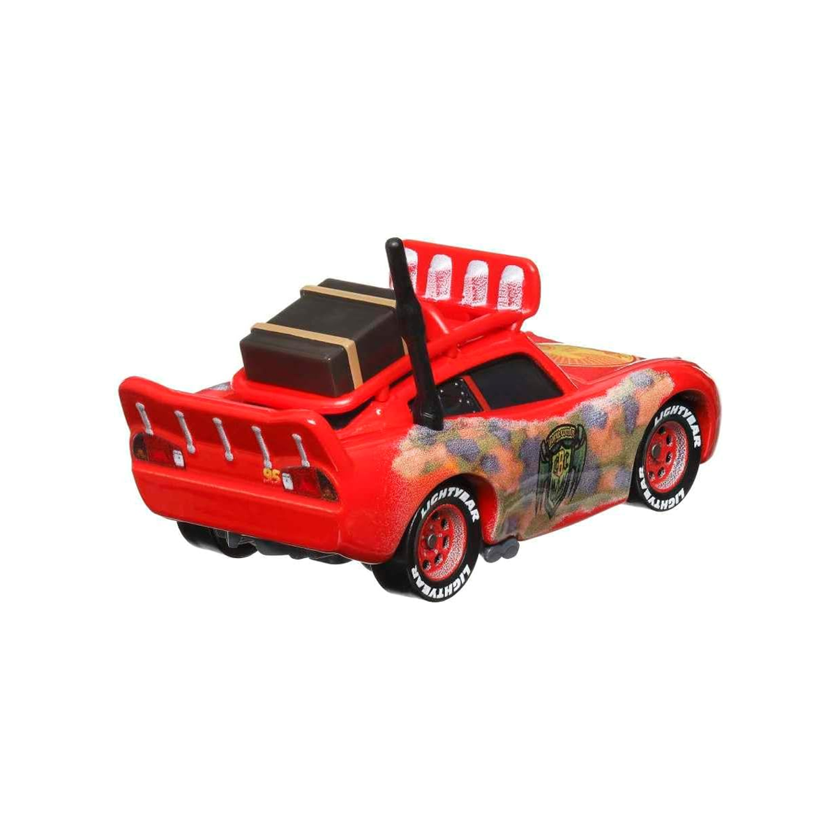 Disney Pixar Cars Cryptid Buster Lightning McQueen, Die-Cast Metal Toy Car, Authentic Character Vehicles, Cars Movies, Disney+ Cars on the Road, Kids Push-Around Play