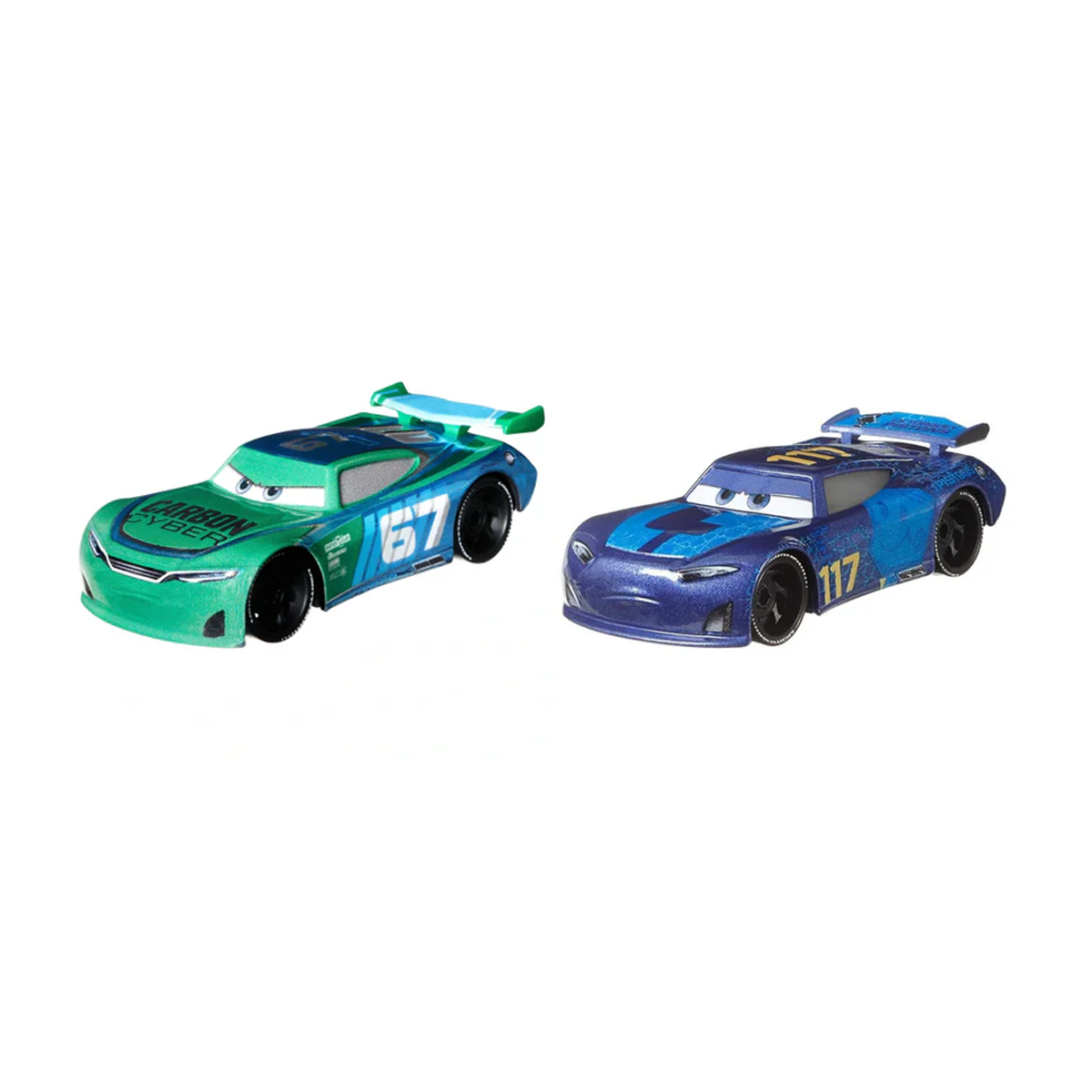 Disney Pixar Cars 2-Pack Jim Reverick and Spikey Fillups 2026, Die-Cast Metal Toy Car, Authentic Character Vehicles, Cars Movies, Disney+ Cars on the Road, Kids Push-Around Play