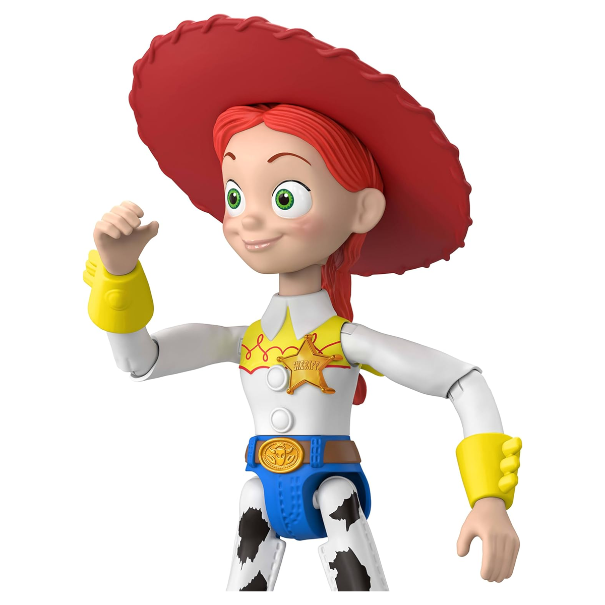 Disney Pixar Toy Story Play Scale Jessie, Mattel Action Figure, Favorite Characters, Realistic Play or Display, Fun Toy For Kids, Accurate Authentic, Officially Licensed,