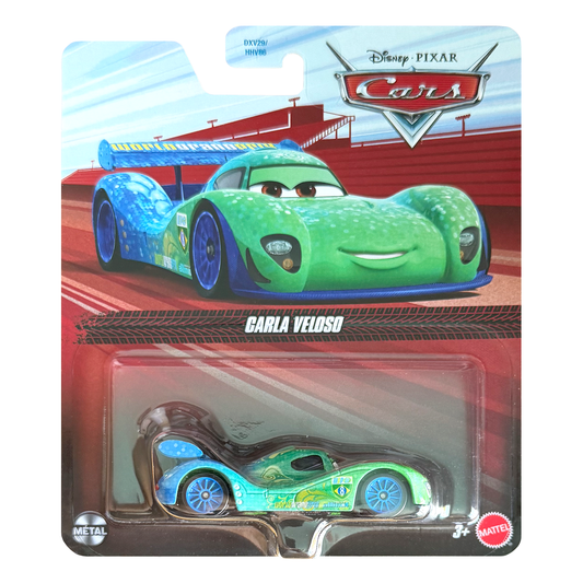 Disney Pixar Cars Carla Veloso, Die-Cast Metal Toy Car, Authentic Character Vehicles, Cars Movies, Disney+ Cars on the Road, Kids Push-Around Play