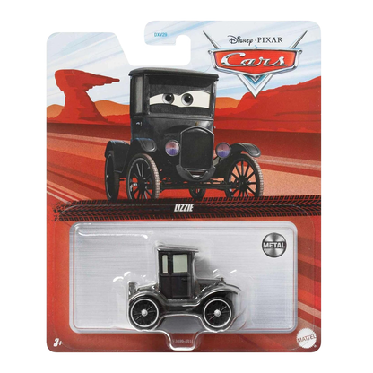 Disney Pixar Cars Lizzie, Die-Cast Metal Toy Car, Authentic Character Vehicles, Cars Movies, Disney+ Cars on the Road, Kids Push-Around Play