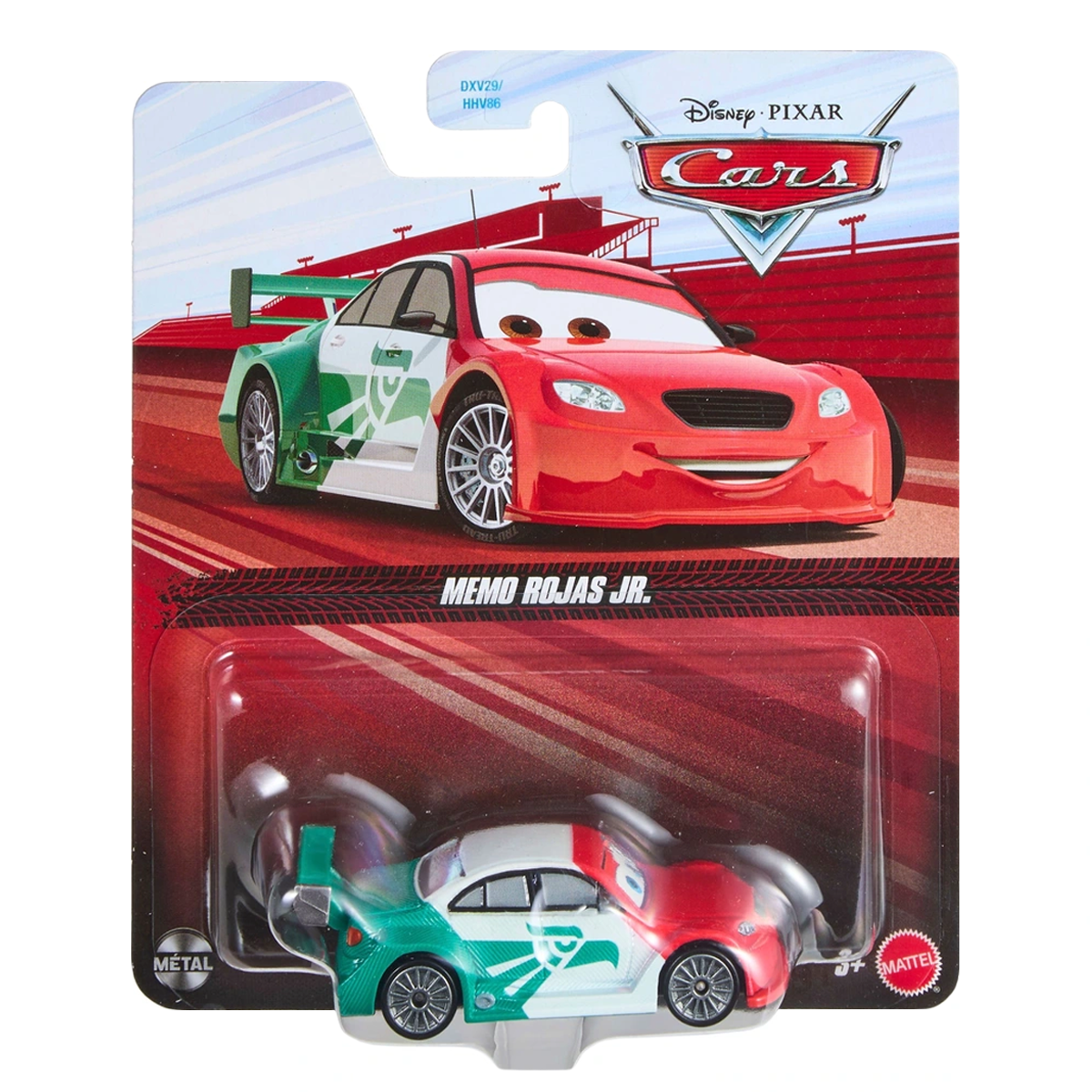 Disney Pixar Cars Memo Rojas Jr, Die-Cast Metal Toy Car, Authentic Character Vehicles, Cars Movies, Disney+ Cars on the Road, Kids Push-Around Play