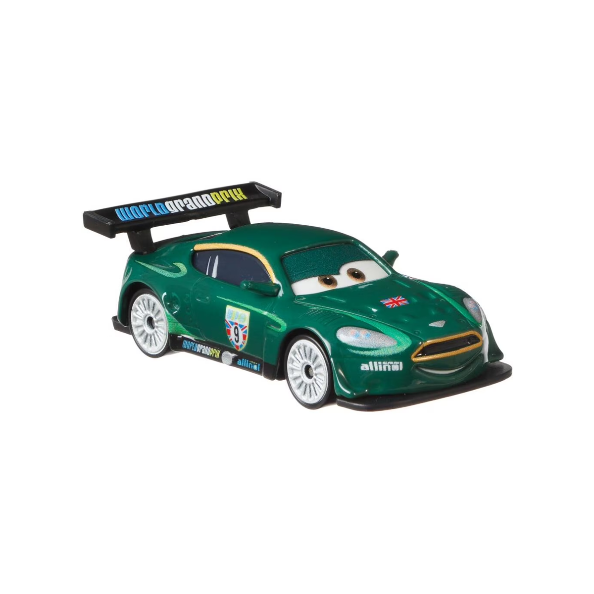 Disney Pixar Cars Nigel Gearsley, Die-Cast Metal Toy Car, Authentic Character Vehicles, Cars Movies, Disney+ Cars on the Road, Kids Push-Around Play