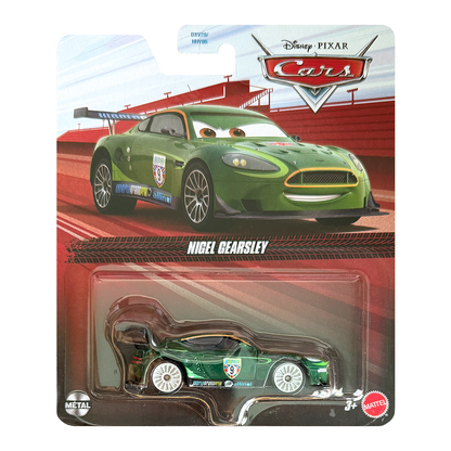 Disney Pixar Cars Nigel Gearsley, Die-Cast Metal Toy Car, Authentic Character Vehicles, Cars Movies, Disney+ Cars on the Road, Kids Push-Around Play