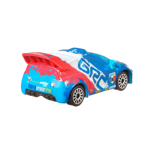 Disney Pixar Cars Raoul Caroule, Die-Cast Metal Toy Car, Authentic Character Vehicles, Cars Movies, Disney+ Cars on the Road, Kids Push-Around Play
