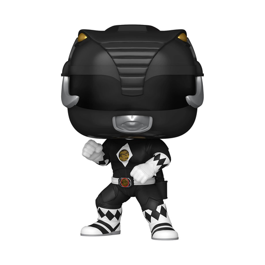 Funko Pop! 1995 Mighty Morphin Power Rangers The Movie Black Ranger #1776 , Vinyl Figure Bobblehead, Collectible, Collectors