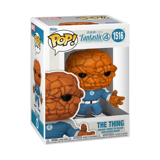 Funko Pop! The Thing #1516, The Fantastic Four First Steps Vinyl Figure Bobblehead