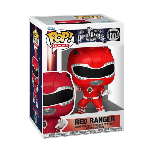 Funko Pop! Red Ranger #1779, Mighty Morphin Power Rangers The Movie Vinyl Figure Bobblehead