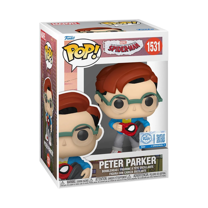 Funko Pop! Your Friendly Neighborhood Spider-Man Peter Parker Vinyl Figure 1531
