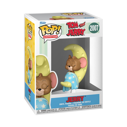 Funko Pop! Animation Jerry Sleeping #2007, Tom and Jerry Vinyl Figure Bobblehead
