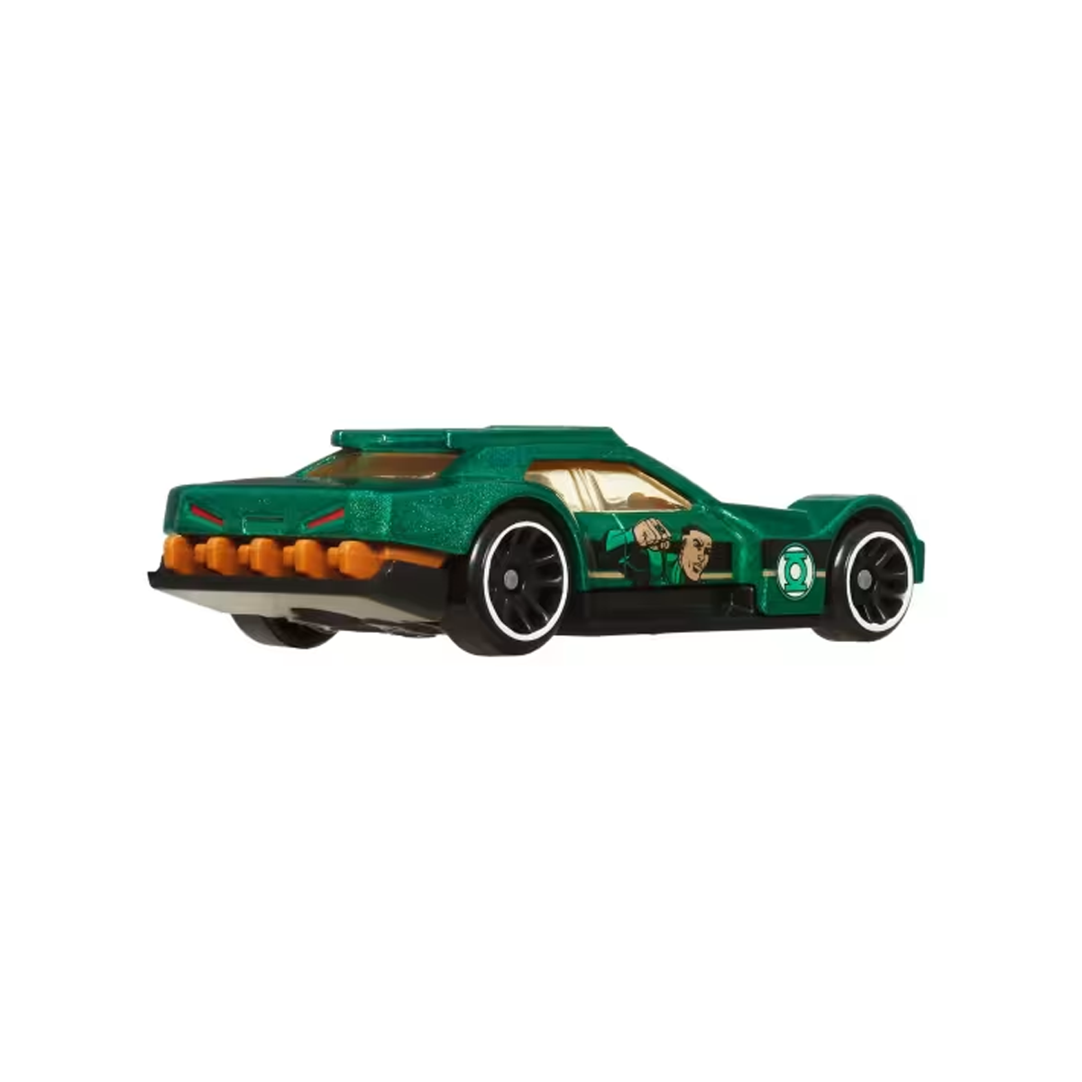 Hot Wheels Batman Theme Driftsta Green Lantern 3/20, DC Comics, Cars Vehicles Trucks, Push and Play Car, 1:64 Scale Toy