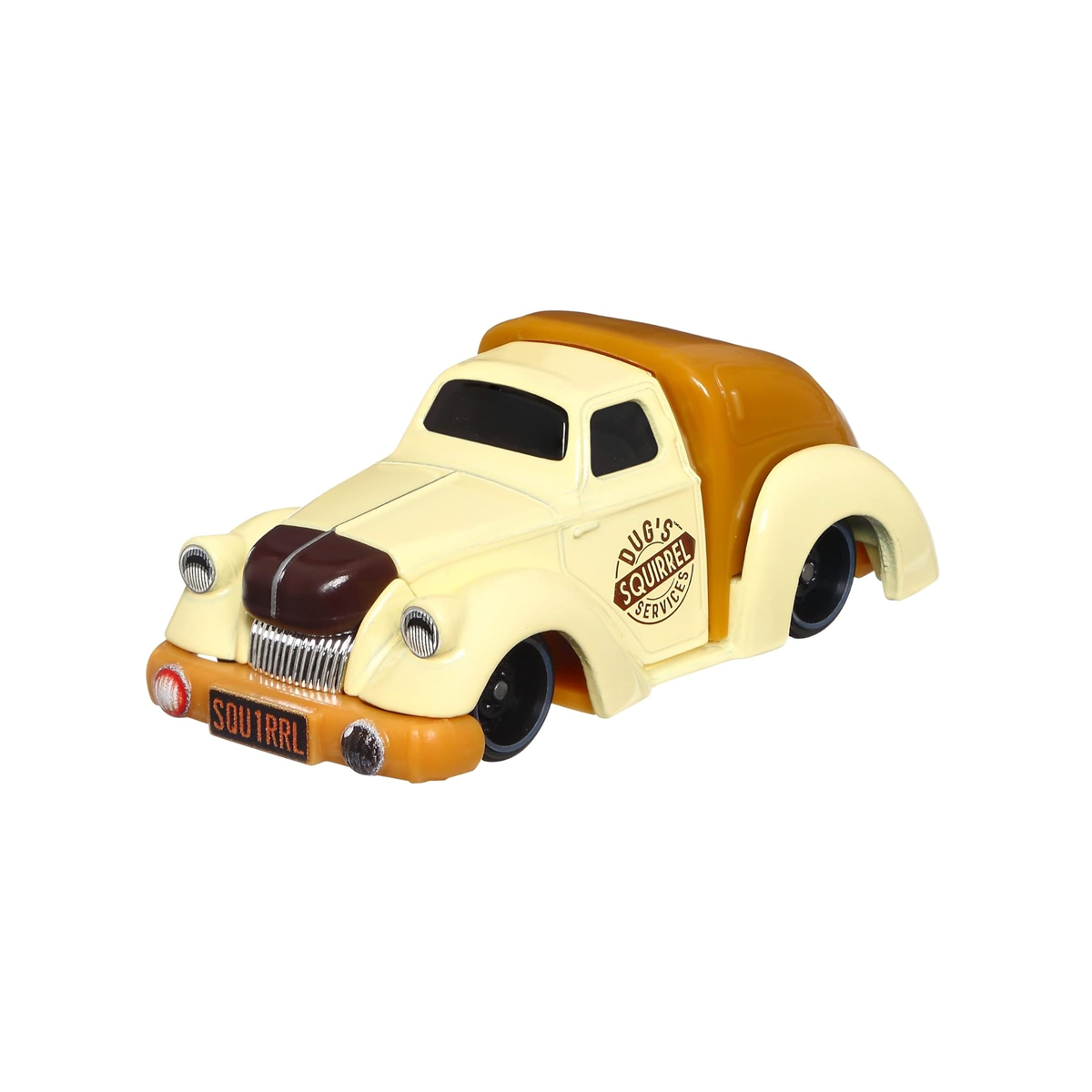 Hot Wheels Character Cars Dug, Pixar Up, 1:64 Scale Car Vehicle, Licensed Blockbuster, Push-Around Play, Toy Collectors