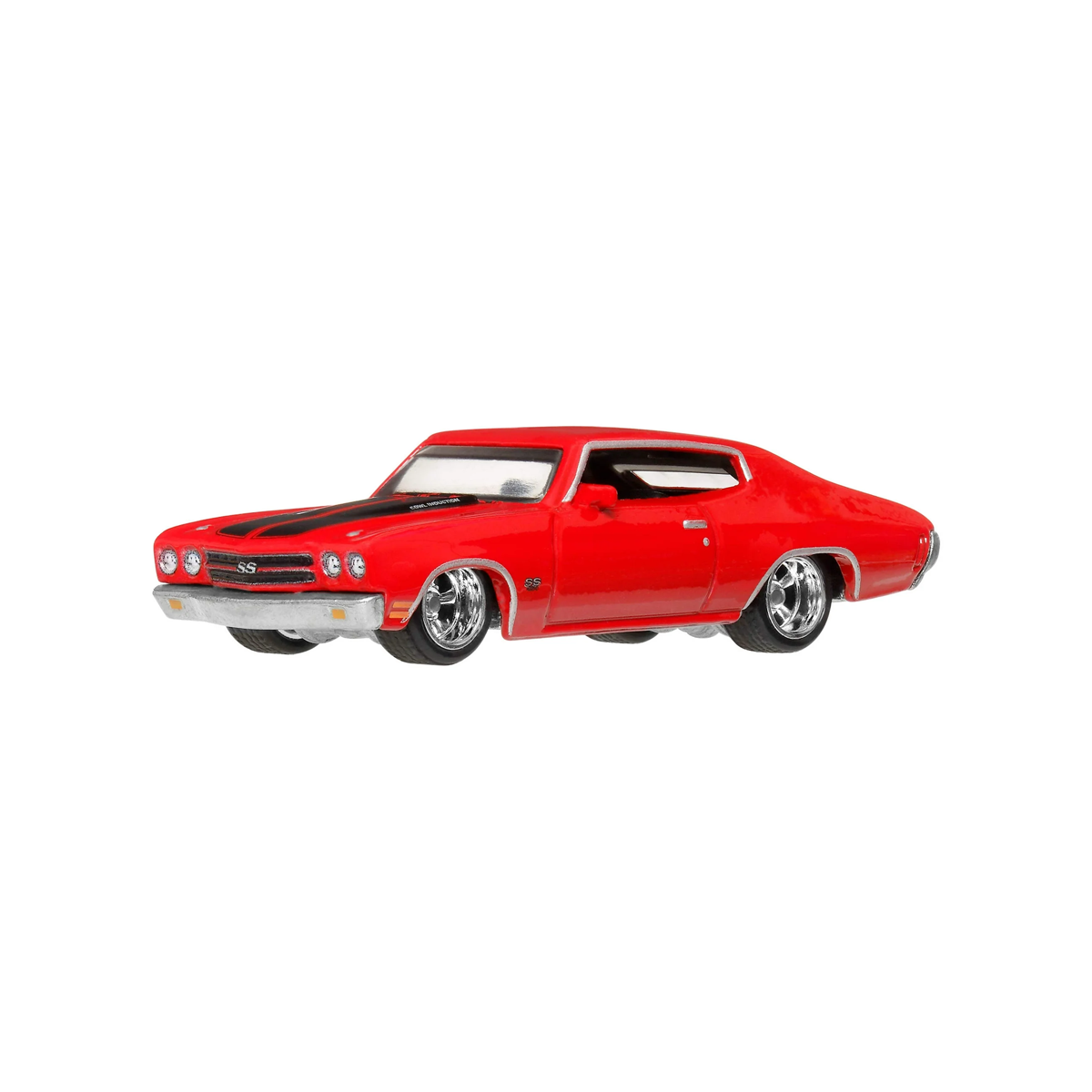 Hot Wheels Premium Fast & Furious 25 Years, 1970 Chevrolet Chevelle SS, 1:64 Scale, Authentic Vehicle Replicas, Cars, Real Riders, Metal, Display and Play