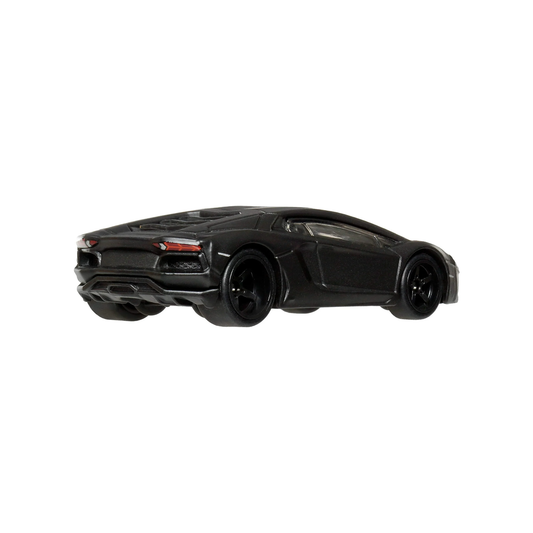 Hot Wheels Premium Fast & Furious 25 Years, Lamborghini Aventador Coupe , 1:64 Scale, Authentic Vehicle Replicas, Cars, Real Riders, Metal, Display and Play
