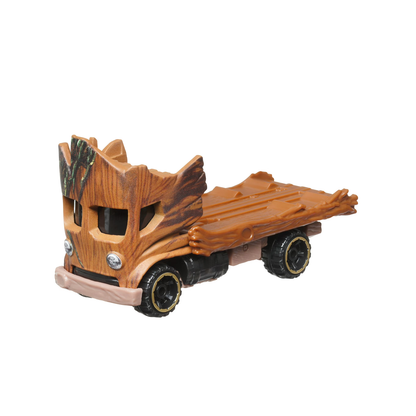 Hot Wheels Character Cars Groot, Guardians of the Galaxy, 1:64 Scale Car Vehicle, Licensed Blockbuster Marvel, Push-Around Play, Toy Collectors