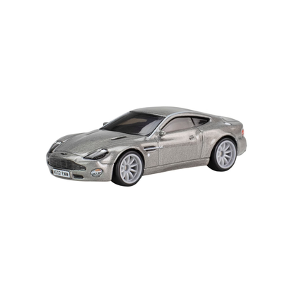 Hot Wheels Premium James Bond 007 Die Another Day Aston Martin Vanquish, 1:64 Scale, Authentic Vehicle Replicas, Cars, Real Riders, Metal, Display and Play