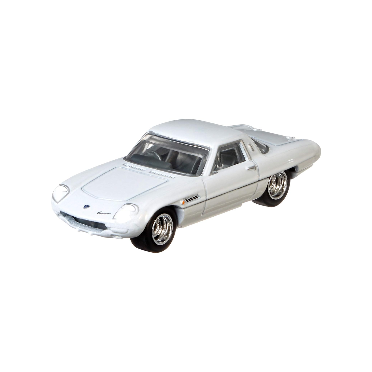 Hot Wheels Premium Jay Leno's Garage 1968 Mazda Cosmo Sport, 1:64 Scale, Authentic Vehicle Replicas, Cars, Real Riders, Metal, Display and Play