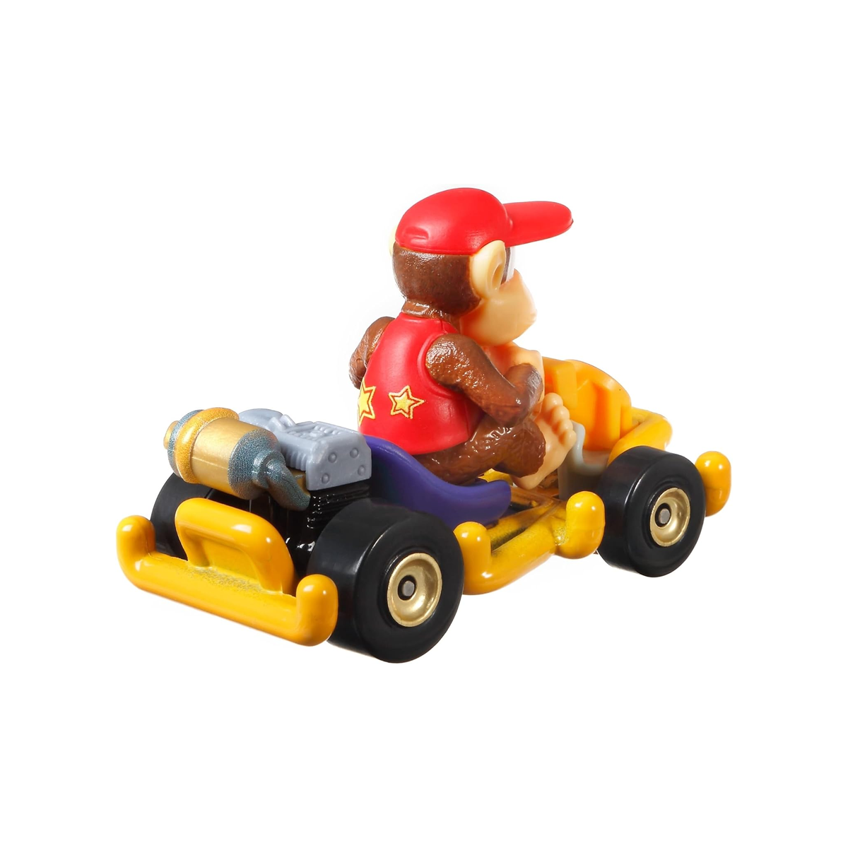 Hot Wheels Mario Kart Diddy Kong Pipe Frame, Push and Play Car, Toy Cars, Stunt Race Adventure, Fan Favorite, Collector, 2026