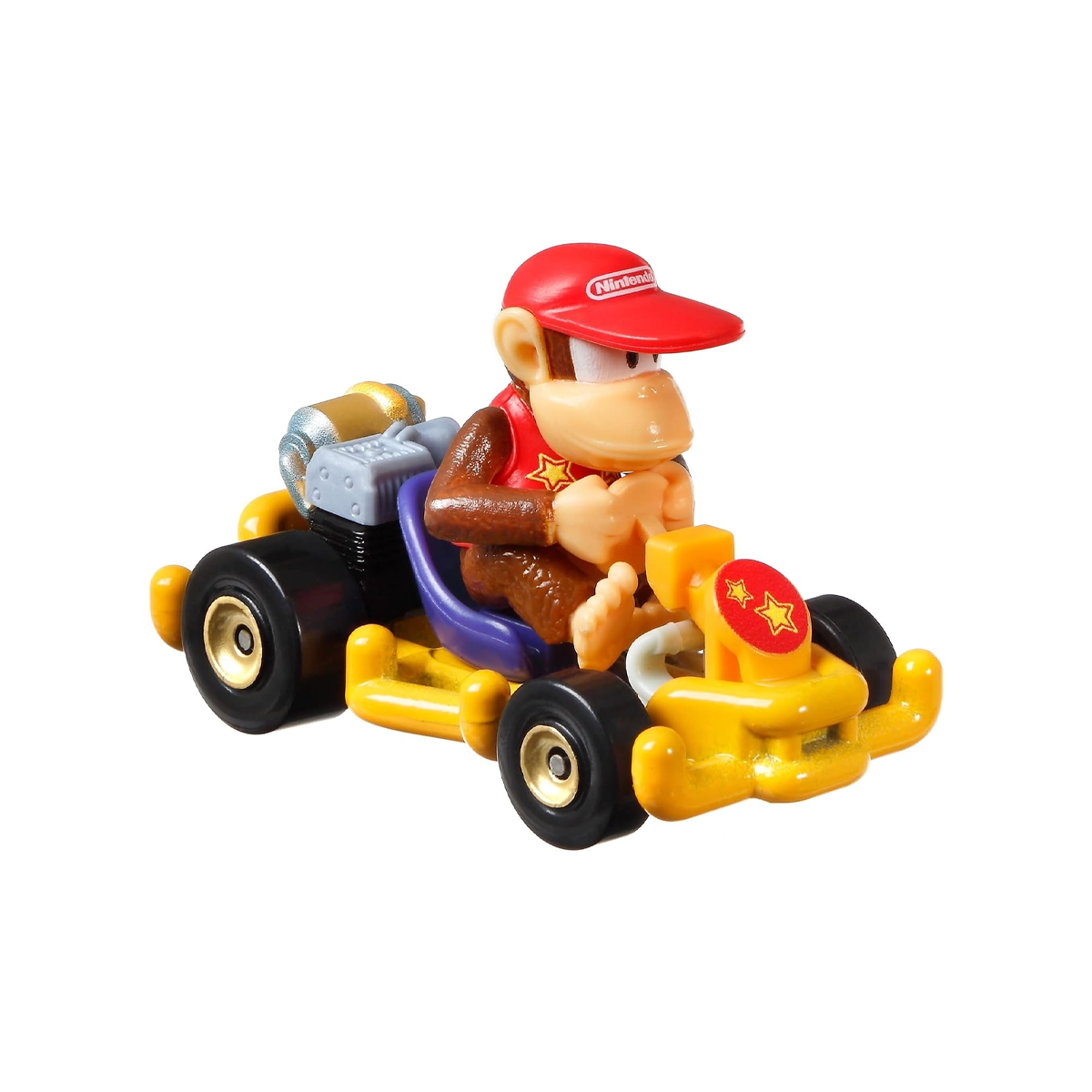 Hot Wheels Mario Kart Diddy Kong Pipe Frame, Push and Play Car, Toy Cars, Stunt Race Adventure, Fan Favorite, Collector, 2026