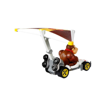 Hot Wheels Mario Kart Gliders Donkey Kong B-Dasher Super Glider, Push and Play Plane Car, Toy Cars, Stunt Race Adventure, Fan Favorite, Collector, 2026 Mattel