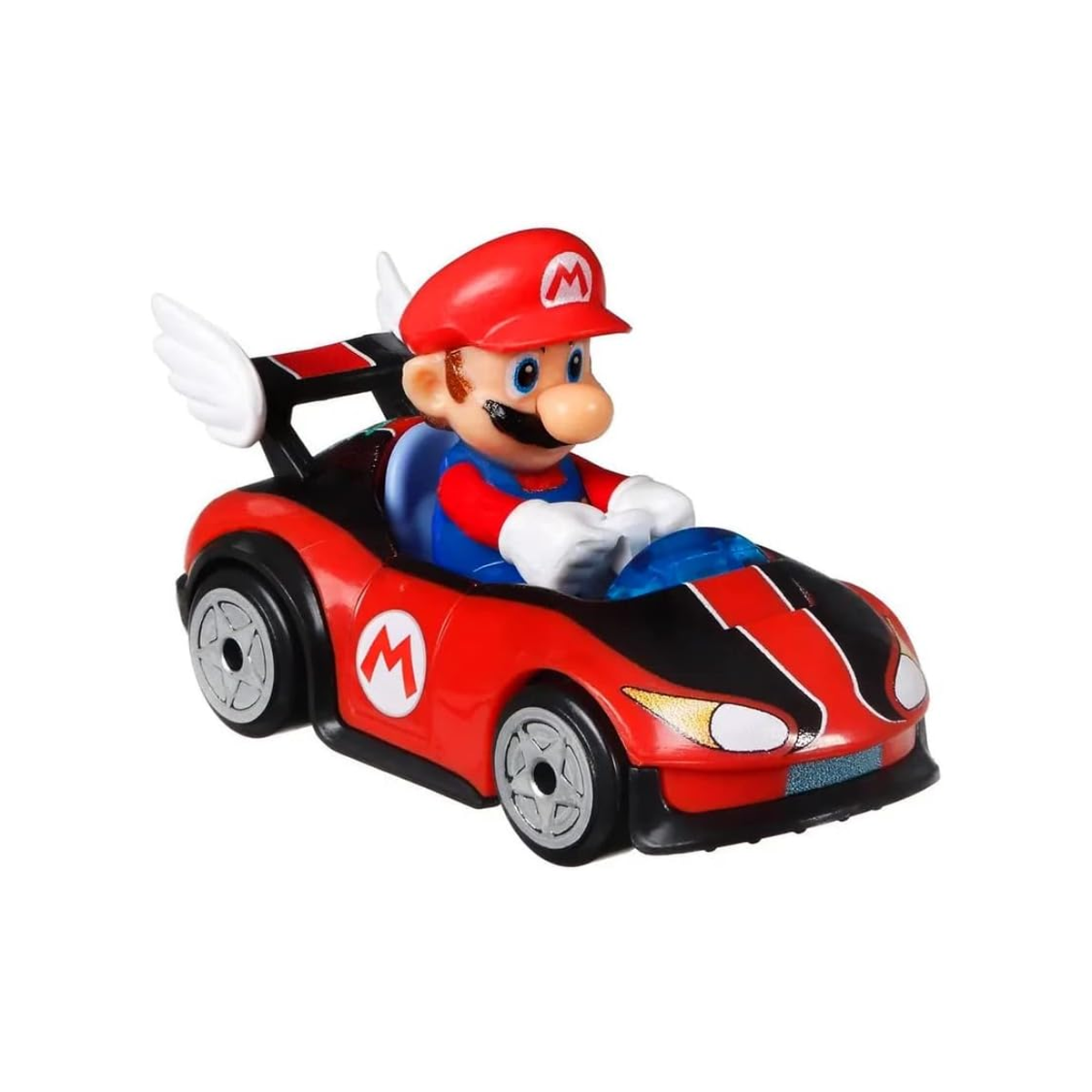 Hot Wheels Mario Kart Wild Wing Mario, Push and Play Car, Toy Cars, Stunt Race Adventure, Fan Favorite, Collector, 2026