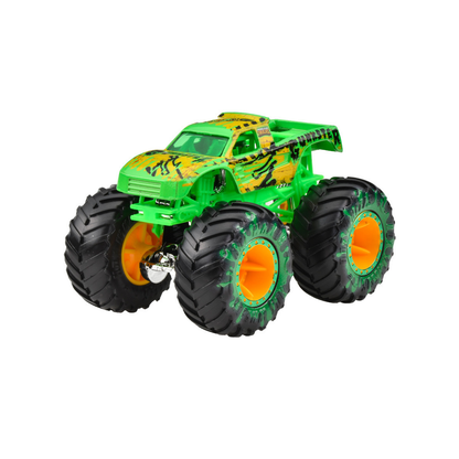 Hot Wheels Monster Trucks Gunkster, HWMT, Back To Basics, Crushed Car, 1:64 Scale, Authentic Vehicle Replicas, Cars, Display and Play, Mattel, 2025 2026