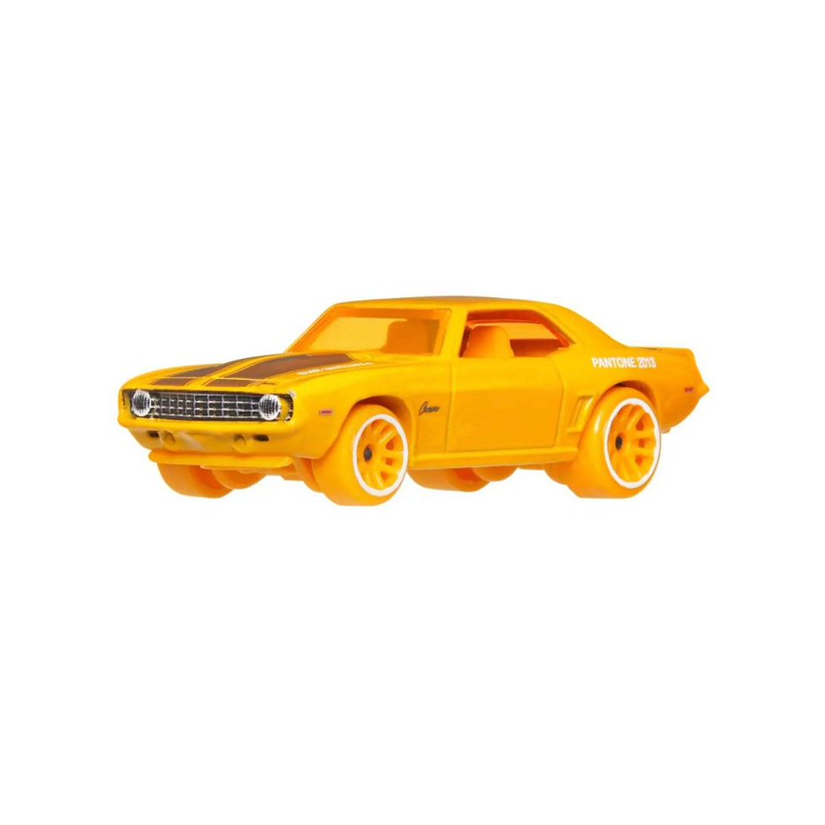 Hot Wheels Nissan '69 Copo Camaro Pantone Silver Series, 1:64 Scale Die-Cast, Cars Vehicles, Push and Play Car Toy