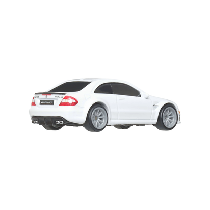 Hot Wheels Premium 2008 Mercedes-Benz CLK 63 AMG Black Series Power Trip, Car Culture, 1:64 Scale, Authentic Vehicle Replicas, Cars, Real Riders, Metal, Display and Play, Mattel, Pop Culture 2025 2026
