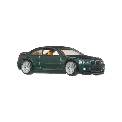 Hot Wheels Premium BMW M3 Power Trip, Car Culture, 1:64 Scale, Authentic Vehicle Replicas, Cars, Real Riders, Metal, Display and Play, Mattel, Pop Culture 2025 2026