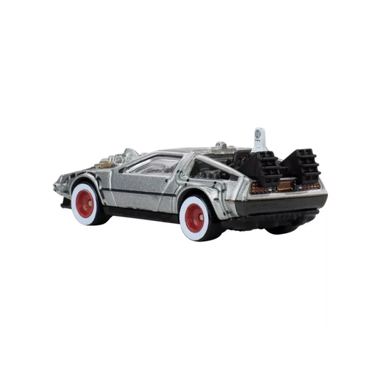 Hot Wheels Premium Back To The Future Part 3 Time Machine 1955, Pop Culture, 1:64 Scale, Authentic Vehicle Replicas, Cars, Real Riders, Metal, Display and Play, Mattel, Pop Culture 2025 2026