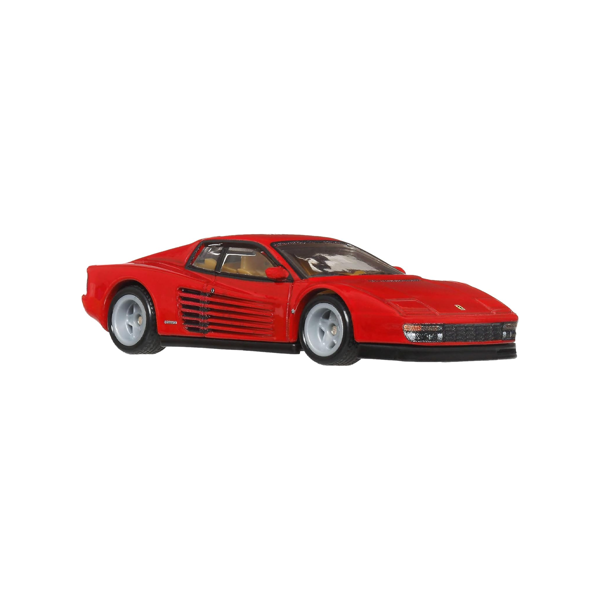 Hot Wheels Premium Ferrari Testarossa, Modern Classics, Car Culture, 1:64 Scale, Authentic Vehicle Replicas, Cars, Real Riders, Metal, Display and Play, Mattel, Pop Culture 2025 2026