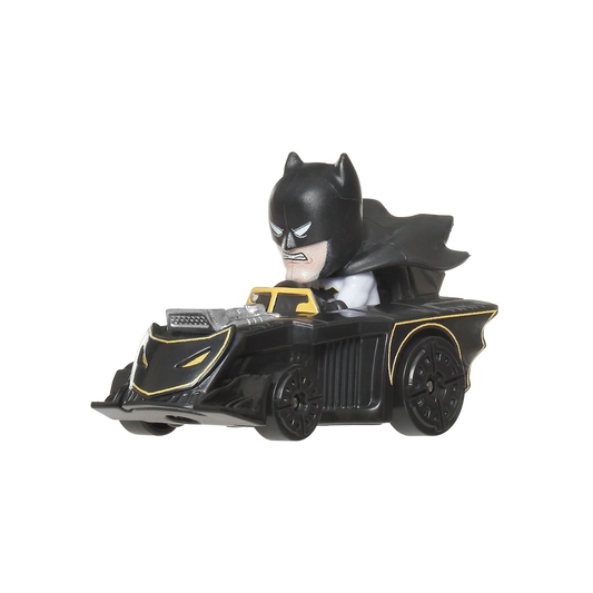 Hot Wheels Racer Verse Batman and Robin, 2026 2-Pack, DC Comics, Toy Cars Vehicles Die-Cast, 1:64 Scale, Push and Go Play