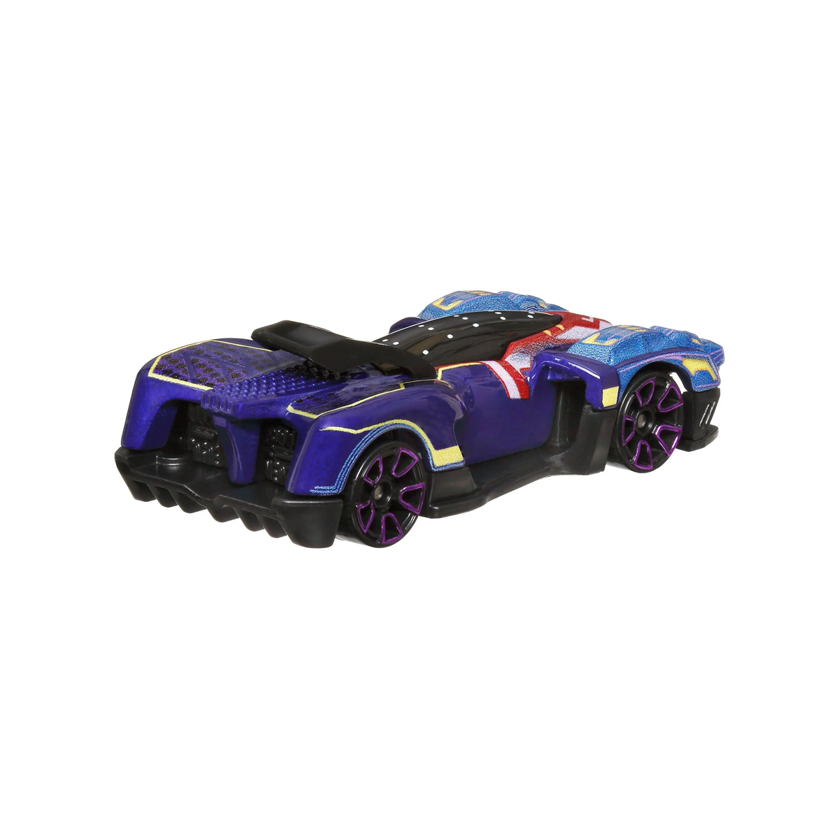 Hot Wheels Character Cars Shuri, Disney 100 Years Marvel Black Panther, 1:64 Scale Car Vehicle, Licensed Blockbuster, Push-Around Play, Toy Collectors