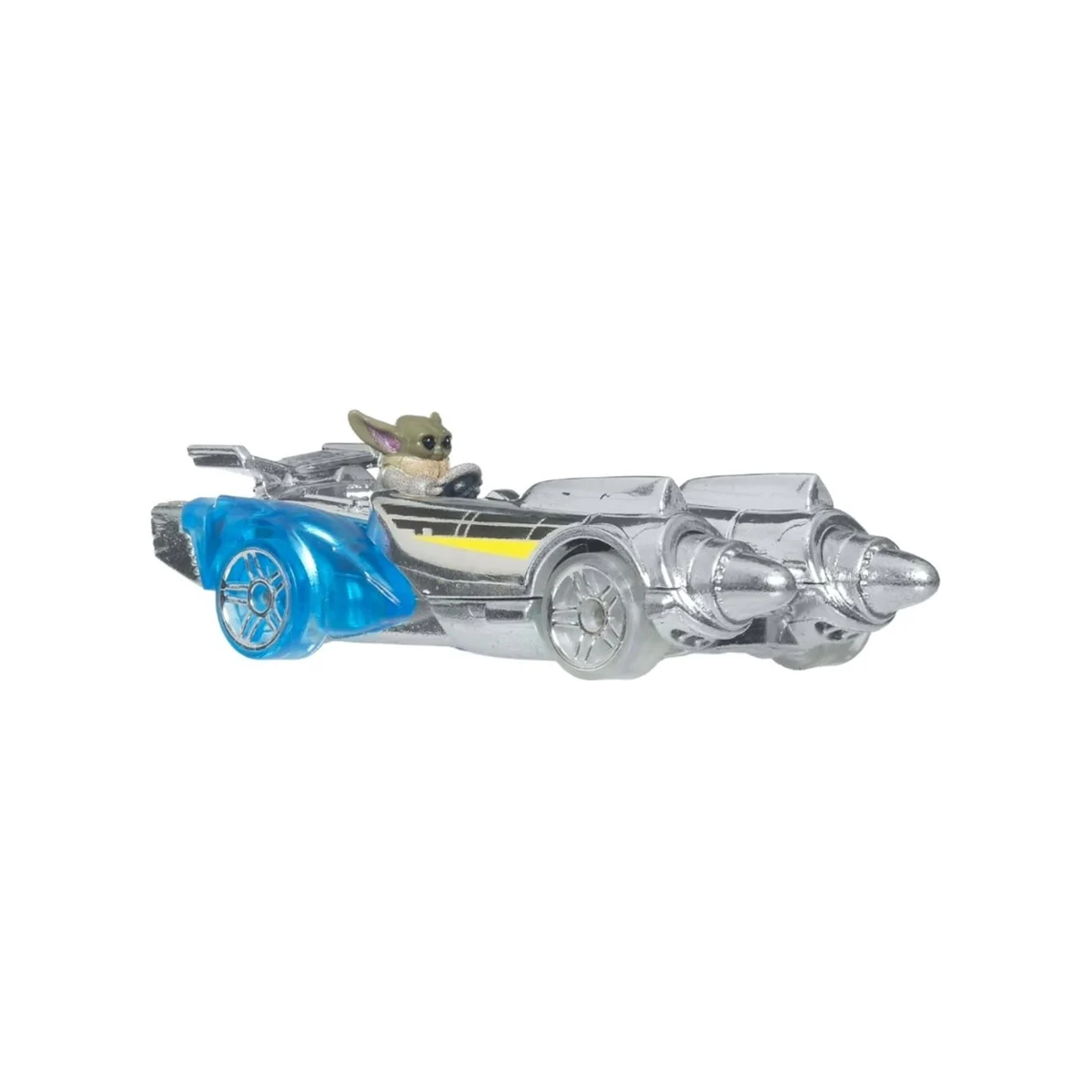 Hot Wheels Superstar Speeders Grogu, Star Wars The Mandalorian & Grogu, Toy Race Car, Original Character, Ollie Rocket, Push and Play