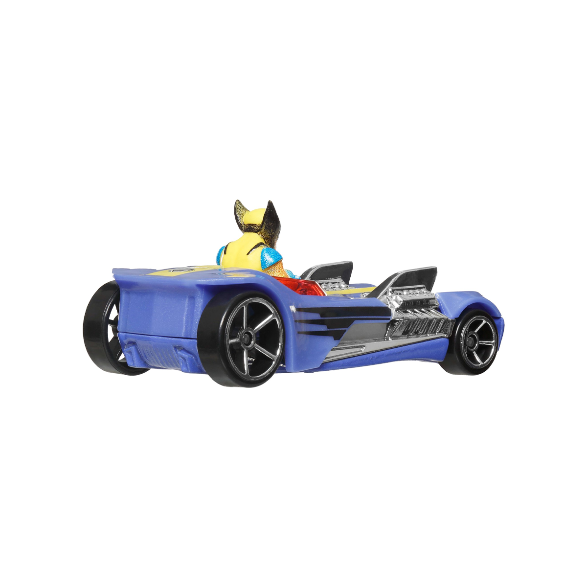 Hot Wheels Superstar Speeders Wolverine X-Men '97 Marvel, Toy Race Car, Original Character, Twinmill III, Push and Play