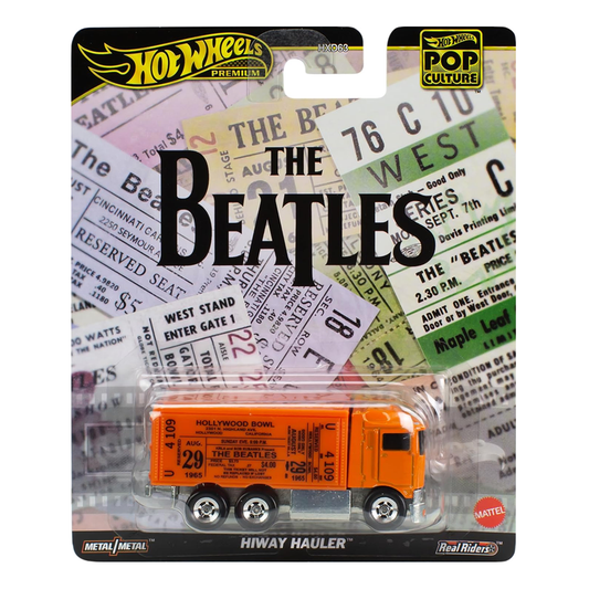 Hot Wheels Premium The Beatles Hiway Hauler, 1:64 Scale, Authentic Vehicle Replicas, Cars, Real Riders, Metal, Display and Play, Mattel, Pop Culture 2025 2026