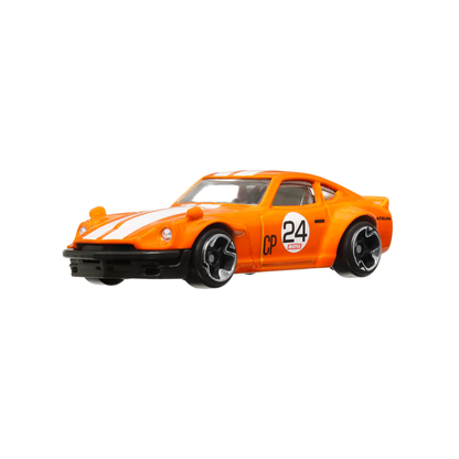 Hot Wheels Vintage Racing Club Custom Datsun 240Z 5/5, Vintage Classic Die-Cast, Cars Vehicles, Push and Play Car, 1:64 Scale Toy