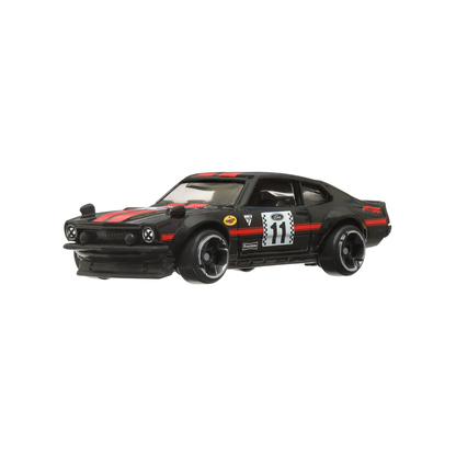 Hot Wheels Vintage Racing Club Custom Ford Maverick 4/5, Vintage Classic Die-Cast, Cars Vehicles, Push and Play Car, 1:64 Scale Toy
