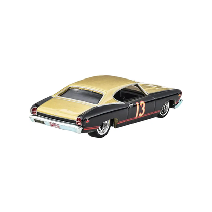 Hot Wheels Premium '69 Chevelle SS 396 Talladega Nights The Ballad of Ricky Bobby, Pop Culture, 1:64 Scale, Authentic Vehicle Replicas, Cars, Real Riders, Metal, Display and Play, Mattel, Pop Culture 2026 2027