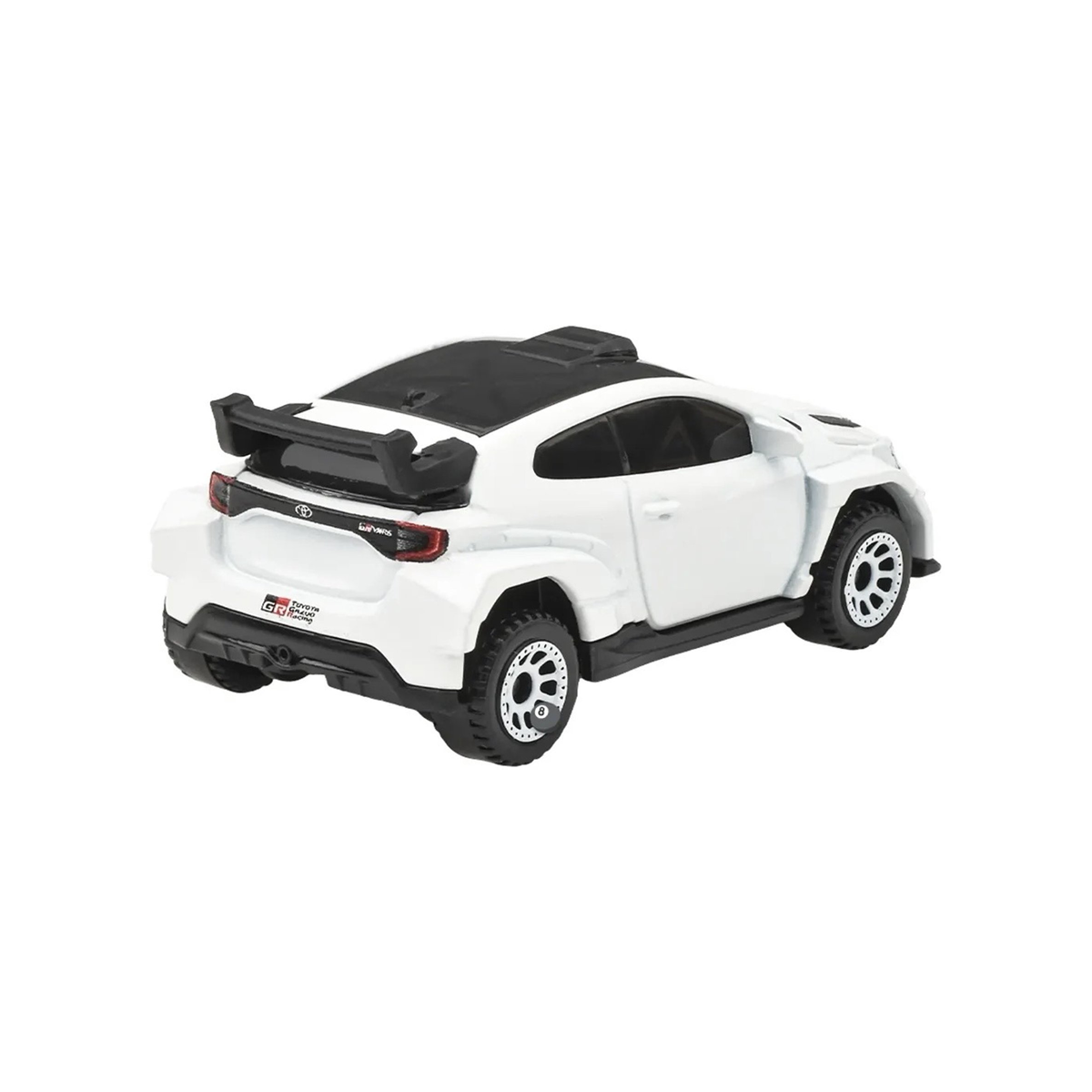Matchbox Moving Parts 2024 Toyota Yaris GR Rally2, Cars Trucks, 1:64 Scale Die-Cast Vehicles, Realistic, Push and Go Toy Car