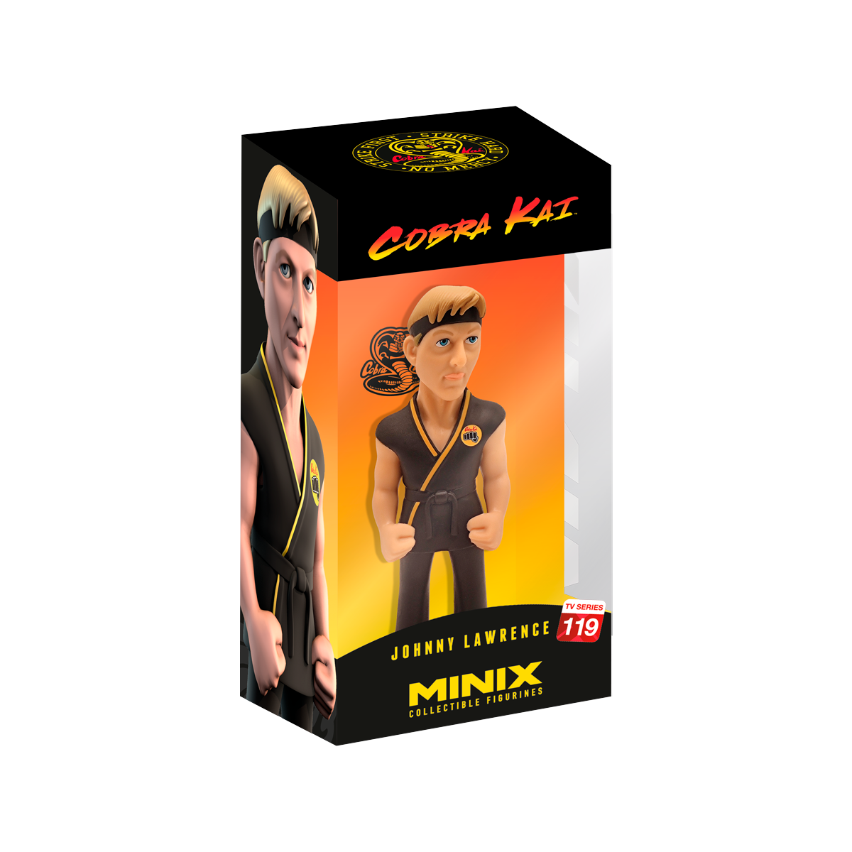 Minix Collectible Figurines Cobra Kai Johnny Lawrence TV Series 119, Action Figure, Toy, Collectors, Authentic, Officially Licensed, Premium Gift