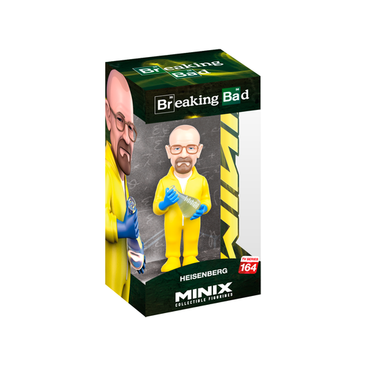 Minix Collectible Figurines Breaking Bad Heisenberg Series 164, Action Figure, Toy, Collectors, Authentic, Officially Licensed, Premium Gift