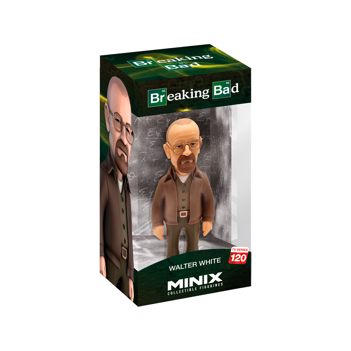 Minix Collectible Figurines Breaking Bad Walter White Series 120, Action Figure, Toy, Collectors, Authentic, Officially Licensed, Premium Gift